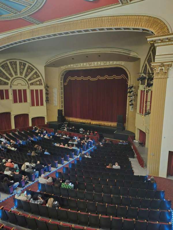 Broome County Forum Theatre, section: Mezzanine A, row: AA, seat: 28