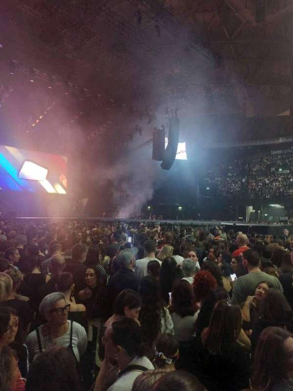 Unipol Arena, section: O1, row: 3, seat: 28