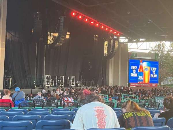 Coastal Credit Union Music Park at Walnut Creek, section: 9, row: K, seat: 12
