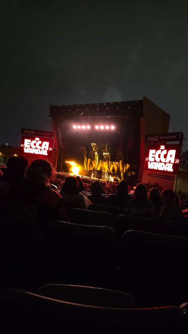 Coca-Cola Amphitheater, section: 201, row: G, seat: 19