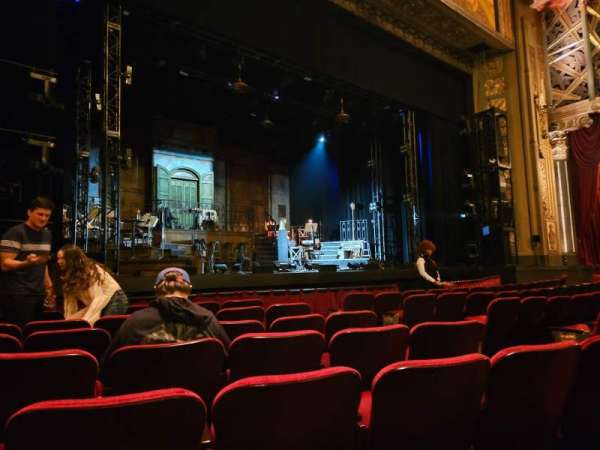 Hollywood Pantages Theatre, section: Orchestra L, row: G, seat: 306