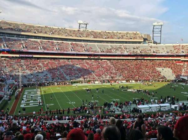 Sanford Stadium, section: 135, row: 58, seat: 4