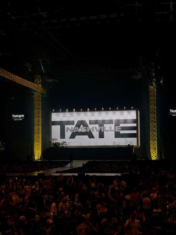 Bridgestone Arena, section: 102, row: HH, seat: 1-2