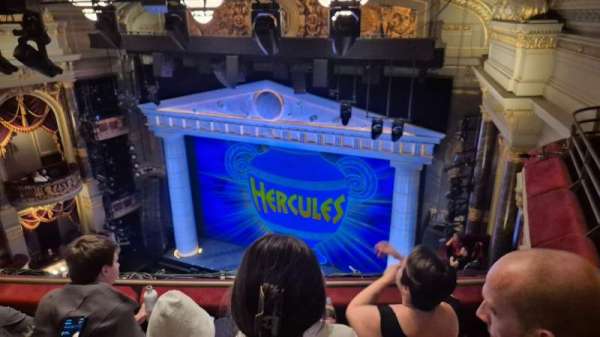 Theatre Royal Drury Lane, section: Balcony, row: C, seat: 11