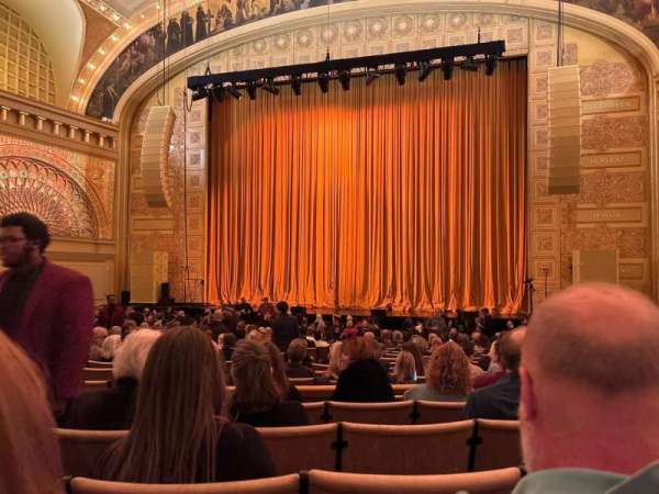 Auditorium Theatre, section: Orchestra RC, row: T, seat: 210