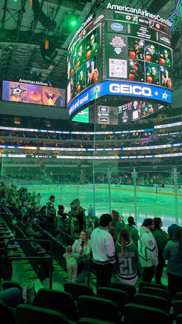 American Airlines Center, section: 103, row: H, seat: 5