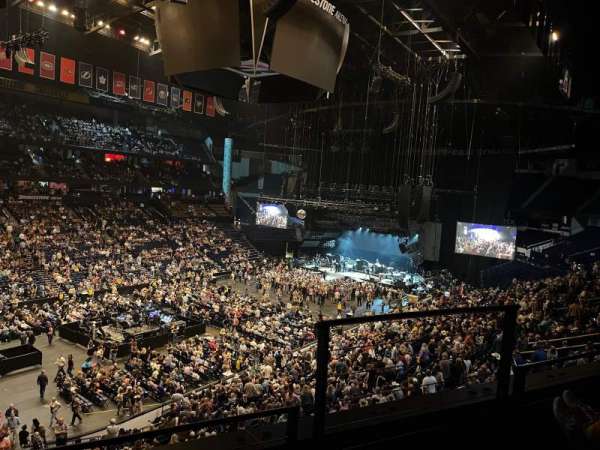 Bridgestone Arena, section: 205, row: E, seat: 2