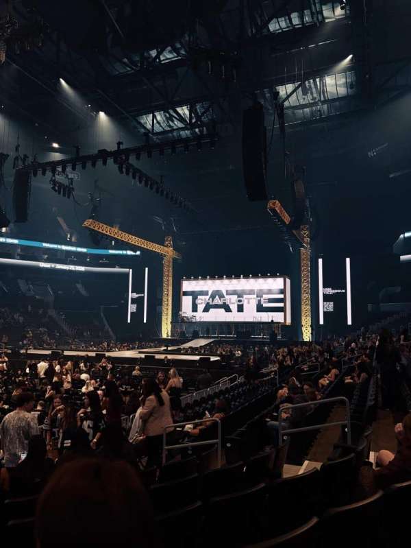 Spectrum Center, section: 116, row: I, seat: 12