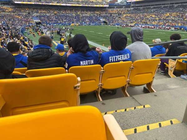 Acrisure Stadium, section: 143, row: J, seat: 1