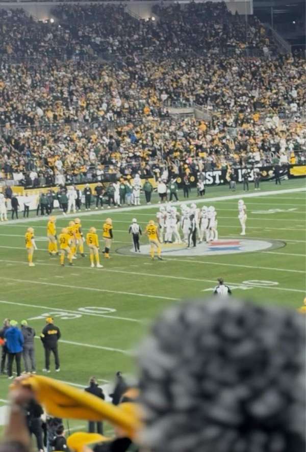 Acrisure Stadium, section: 130, row: BB, seat: 11