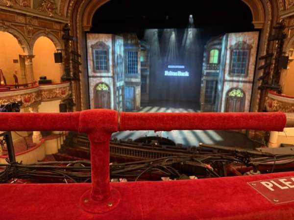 Fulton Theatre, section: Mez, row: A, seat: 6