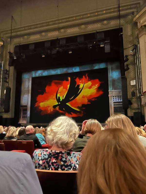 Edinburgh Playhouse, section: Stalls, row: T, seat: 16