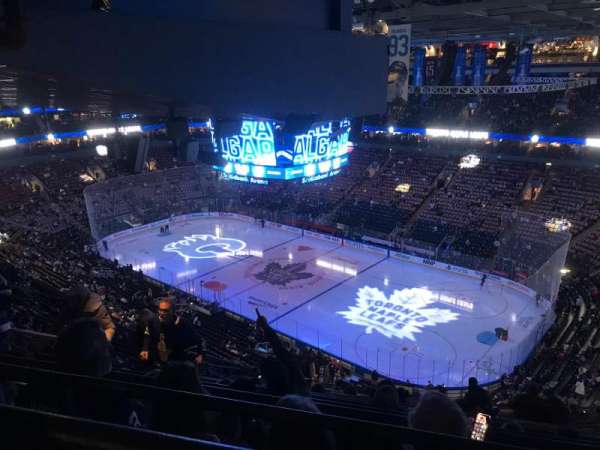 Scotiabank Arena, section: 306, row: 16, seat: 21