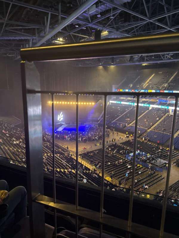 The O2, London, section: 407, row: C, seat: 602