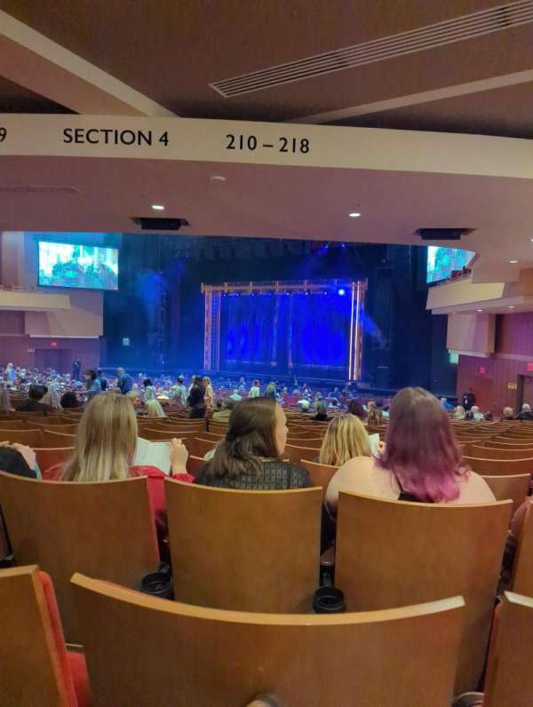 Durham Performing Arts Center, section: Orchestra 4, row: DD, seat: 212