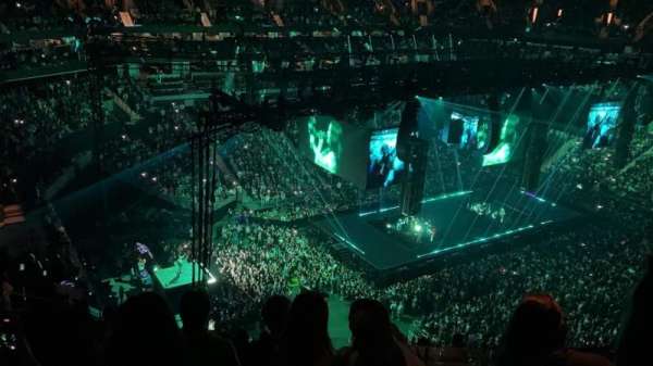 Spectrum Center, section: 213, row: M, seat: 2
