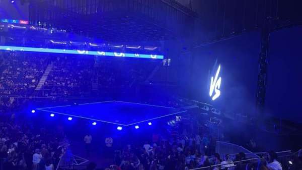 The O2, London, section: 112, row: Q, seat: 386