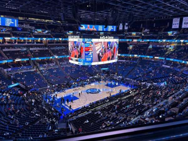 Kia Center, section: 228, row: 1, seat: 17