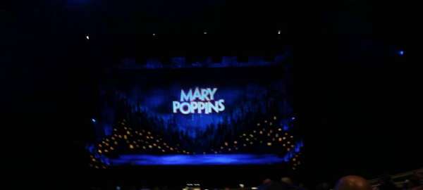 Milton Keynes Theatre, section: Circle, row: J, seat: 12