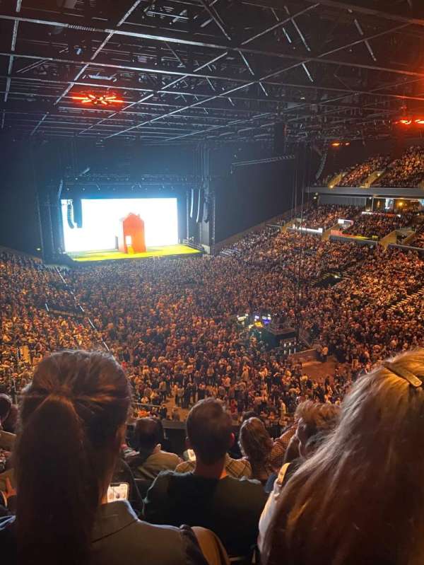 Royal Arena, section: 312, row: 6