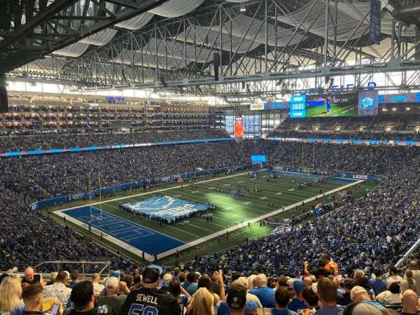 Ford Field, section: 324, row: 15