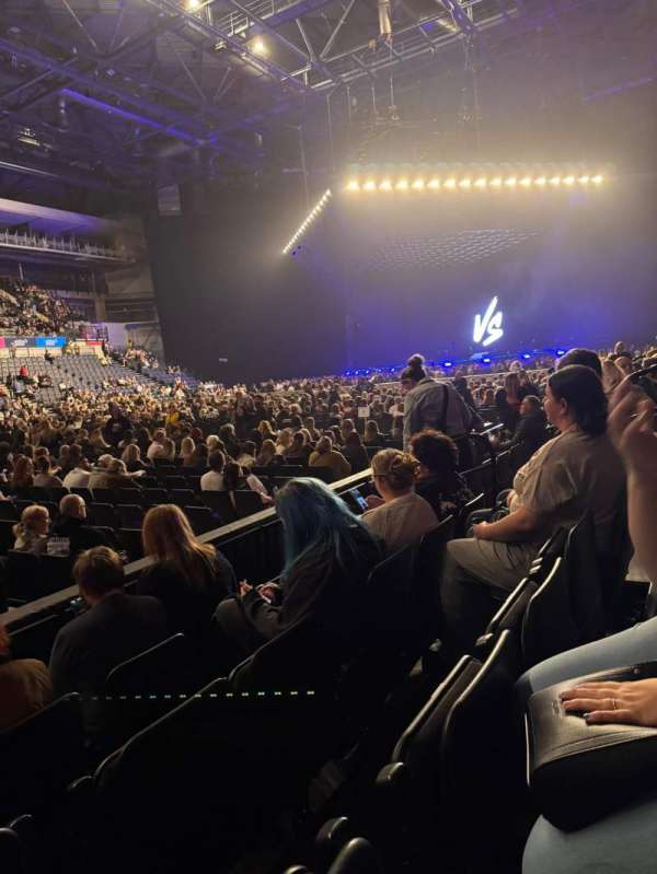 Utilita Arena Sheffield, section: 116, row: D, seat: 6