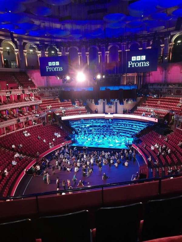 Royal Albert Hall, section: Rausing Circle U, row: 6, seat: 143