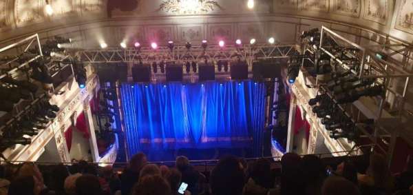 Vaudeville Theatre, section: Grand Circle, row: H, seat: 7