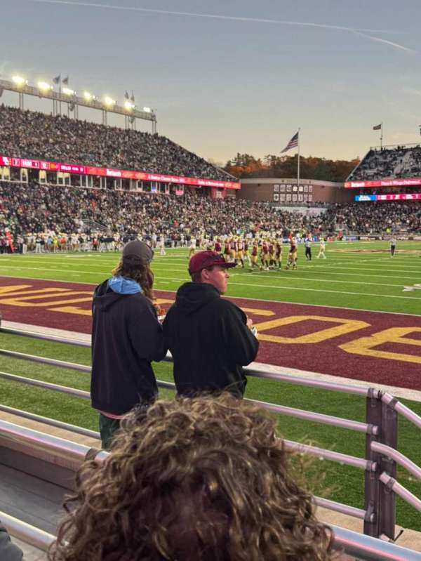 Alumni Stadium, Boston College, section: Z, row: 5, seat: 13