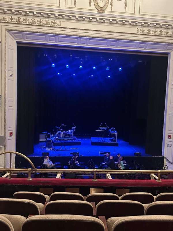 Wilbur Theatre, section: Mezzanine C, row: E, seat: 112
