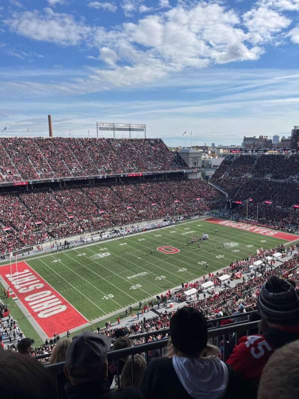 Ohio Stadium, section: 11D, row: 4, seat: 15
