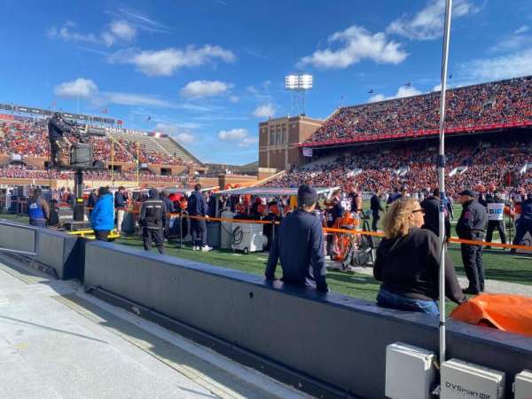 Gies Memorial Stadium, section: 125, row: 4, seat: 15