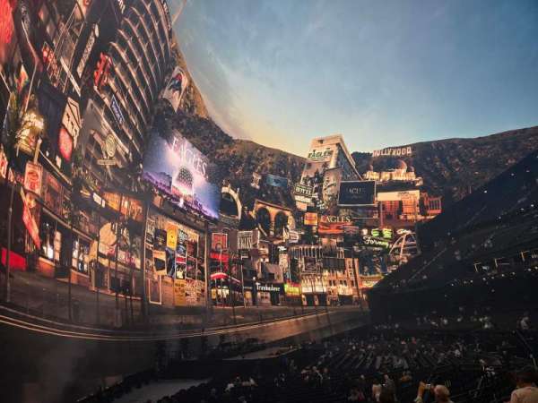 The Sphere, Vegas, section: 101, row: 18, seat: 2