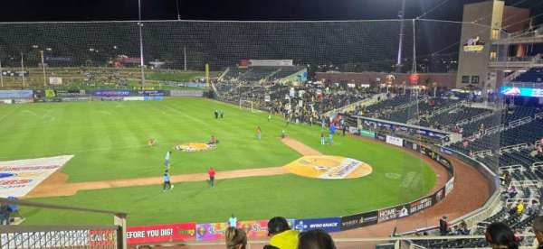 Isotopes Park, section: 311, row: D, seat: 12