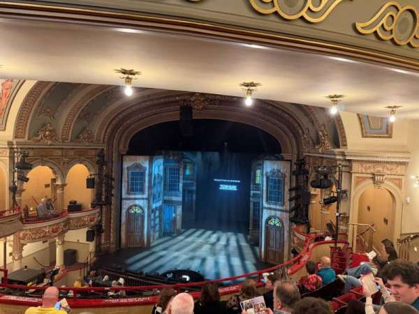 Fulton Theatre, section: Mezzanine, row: F, seat: 18