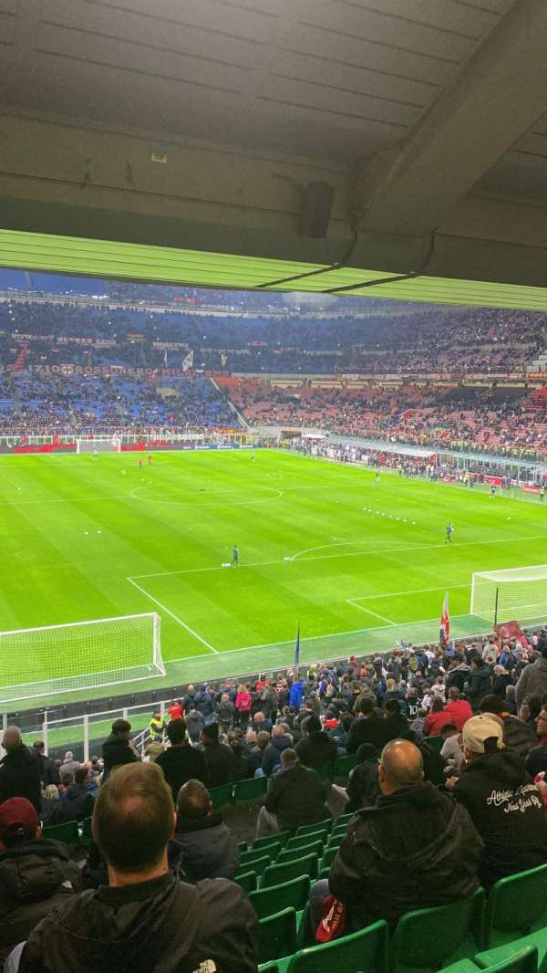 San Siro, section: 148, row: 11, seat: 18