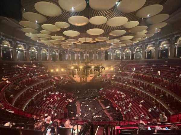 Royal Albert Hall, section: Rausing Circle T, row: 7, seat: 130