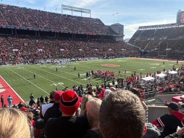 Ohio Stadium, section: 13A, row: 10, seat: 16