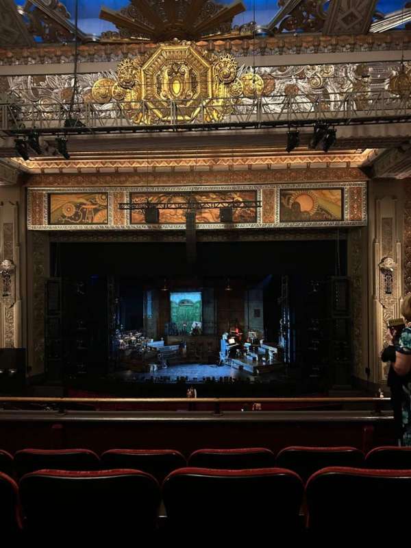 Hollywood Pantages Theatre, section: Mezzanine C, row: D, seat: 103