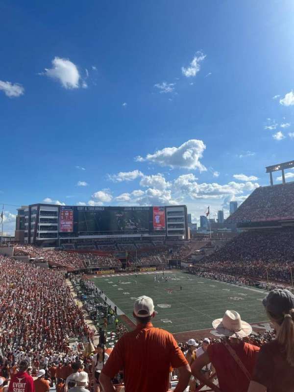 Texas Memorial Stadium, section: 18LL, row: 58, seat: 23