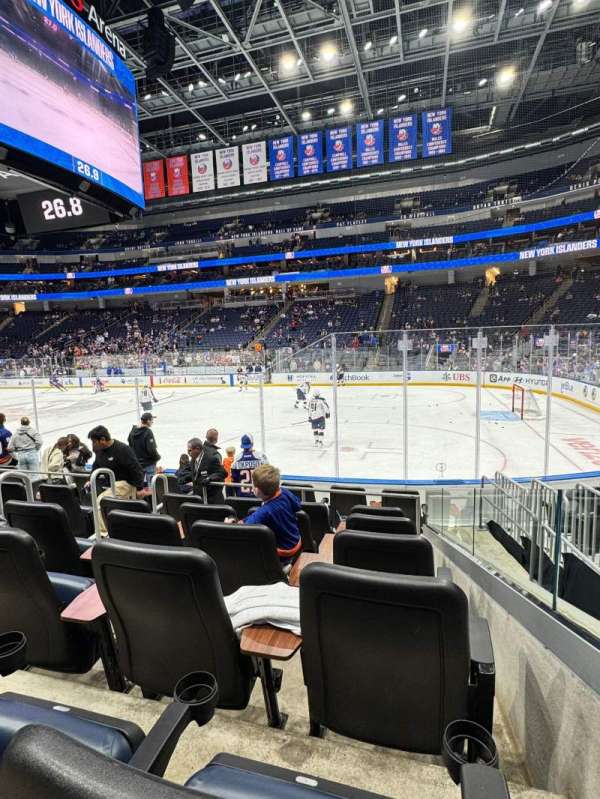 UBS Arena, section: 112, row: 8, seat: 12