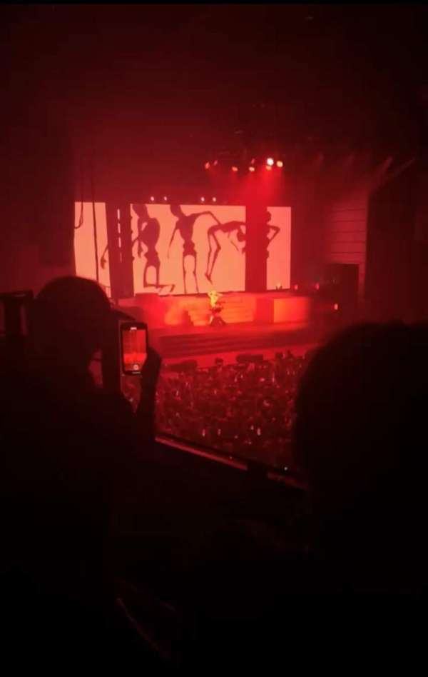 the anthem, section: 2FBX7, row: B, seat: 3