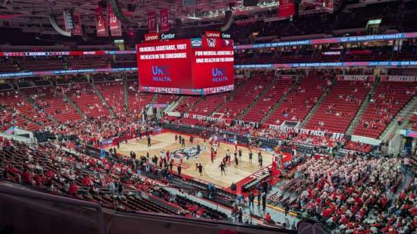 Lenovo Center, section: 216, row: D, seat: 22