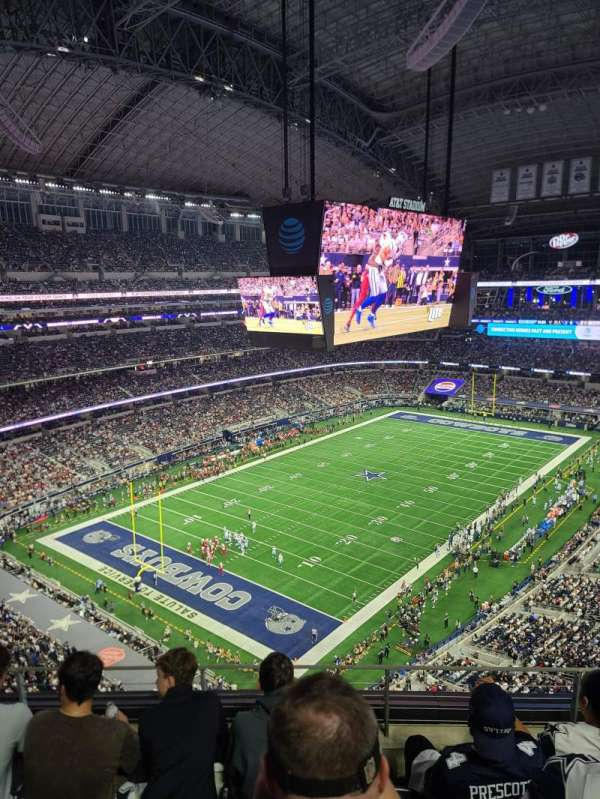 AT&T Stadium, section: 421, row: 4, seat: 10