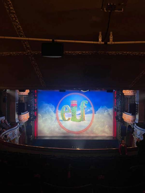 Aldwych Theatre, section: Dress Circle, row: H, seat: 15
