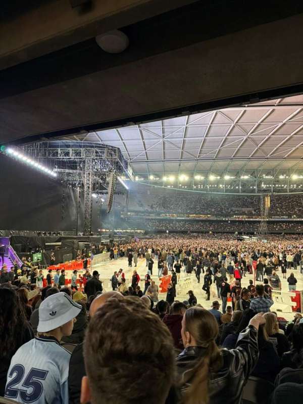 Marvel Stadium, section: L1, row: 41, seat: P3