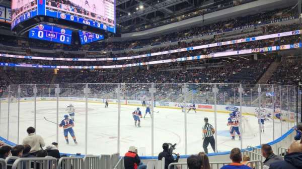 UBS Arena, section: 101, row: 8, seat: 10