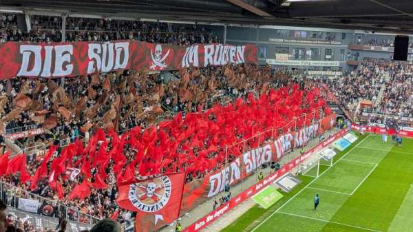 Millerntor-Stadion, section: G2, row: 10, seat: 5