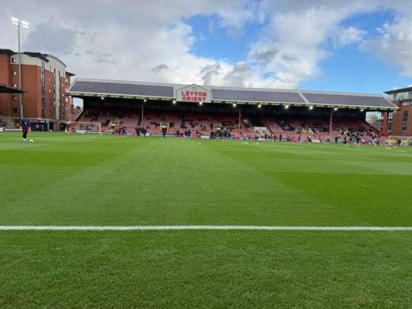 Brisbane Road, section: West stand D, row: B, seat: 58