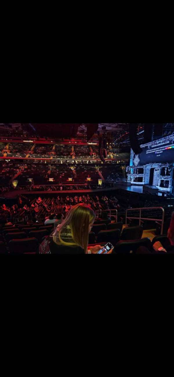 Madison Square Garden, section: 107, row: 14, seat: 17